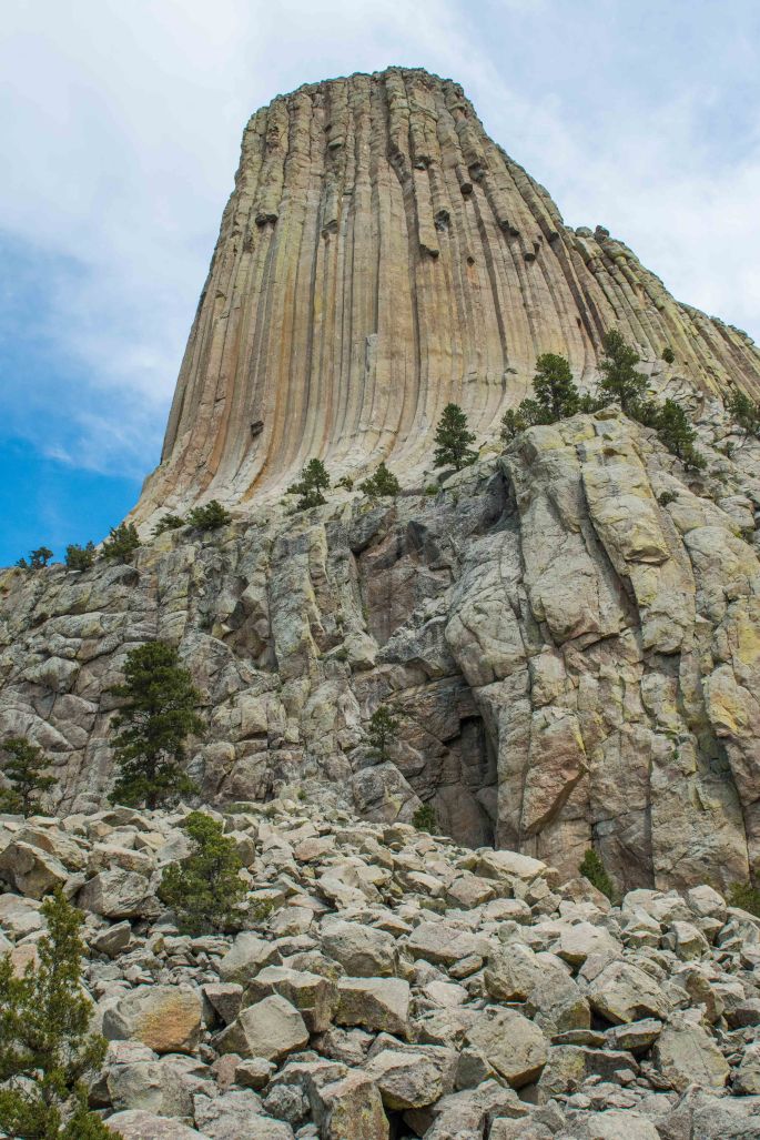 Devils Tower Base and Rubble Field