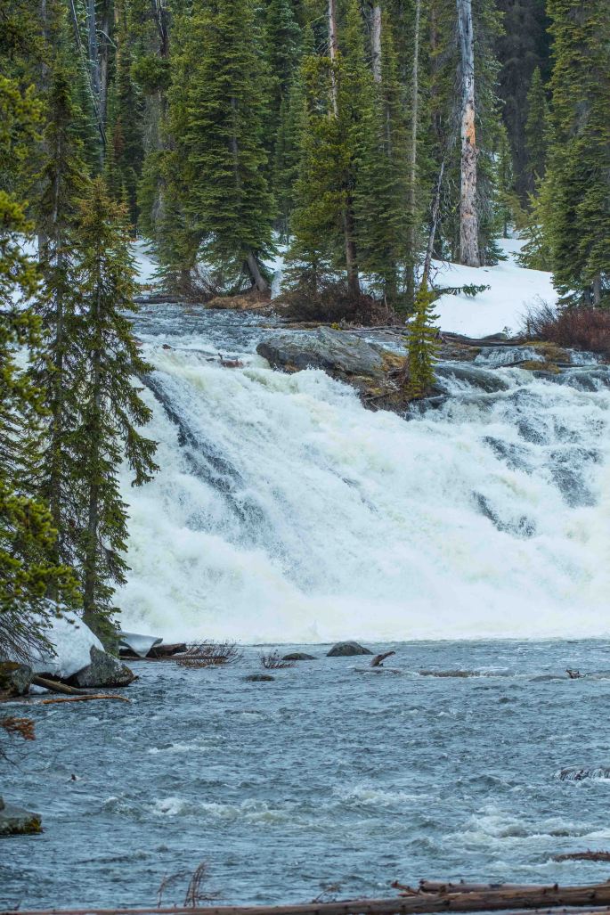 Lewis Lake Falls