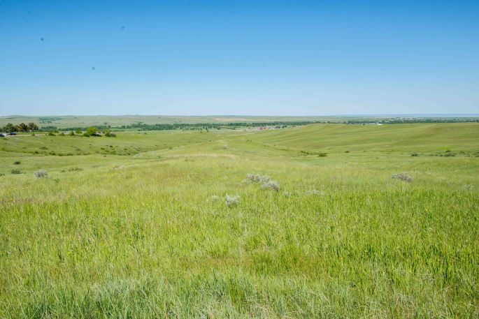 Looking Away from Last Stand Hill