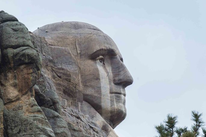 Stone Faced Washington