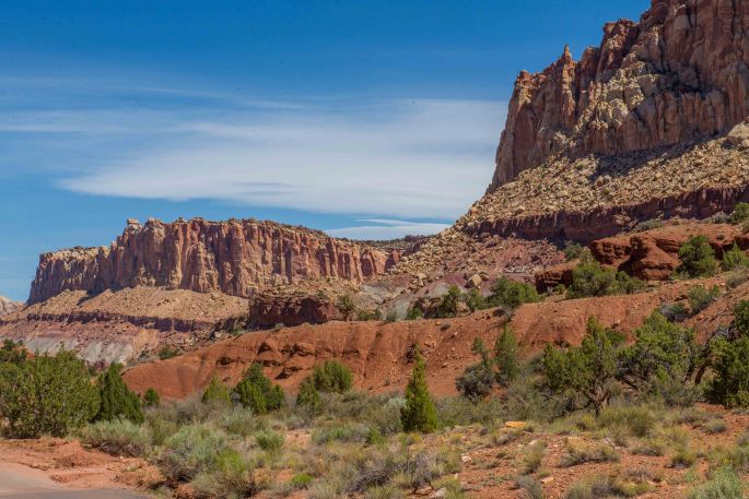 Capitol Reef Formations 11