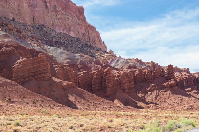 Capitol Reef Formations 7