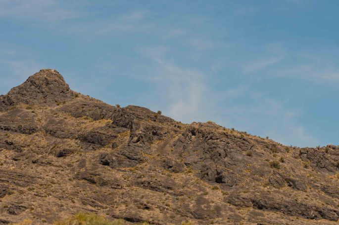 Hill where we thought about Hunting Trilobites